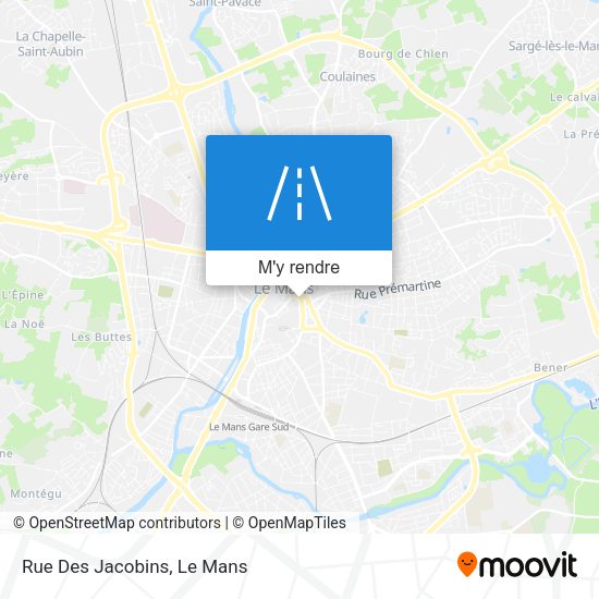 Rue Des Jacobins plan