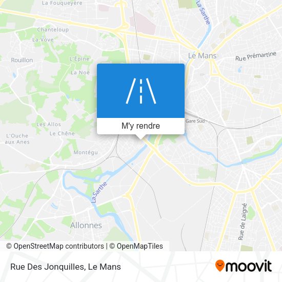 Rue Des Jonquilles plan