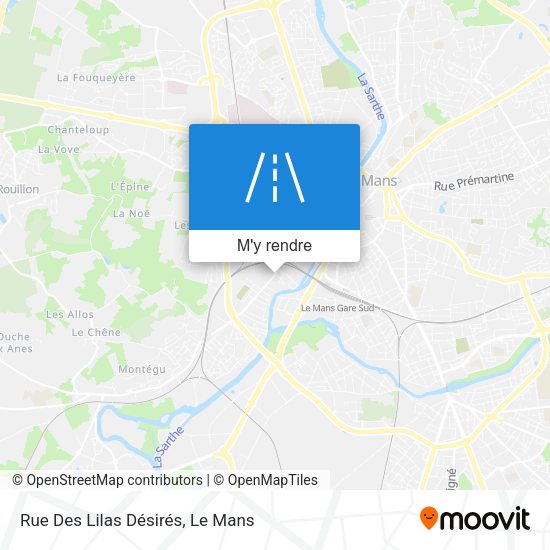 Rue Des Lilas Désirés plan