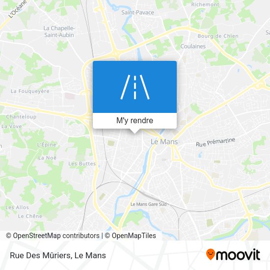 Rue Des Mûriers plan