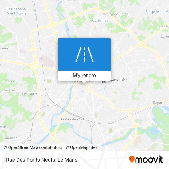 Rue Des Ponts Neufs plan