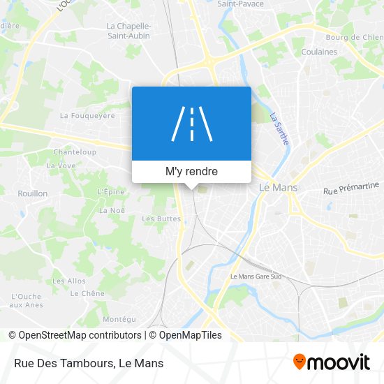 Rue Des Tambours plan