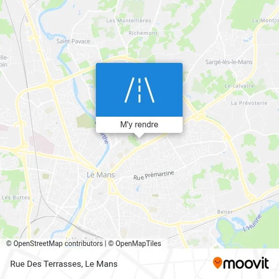 Rue Des Terrasses plan