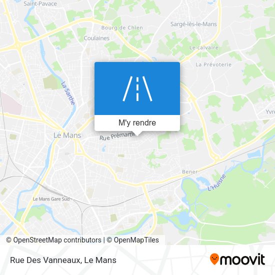 Rue Des Vanneaux plan