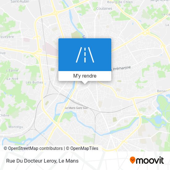 Rue Du Docteur Leroy plan