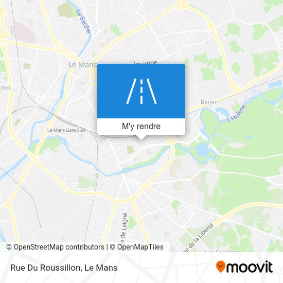 Rue Du Roussillon plan