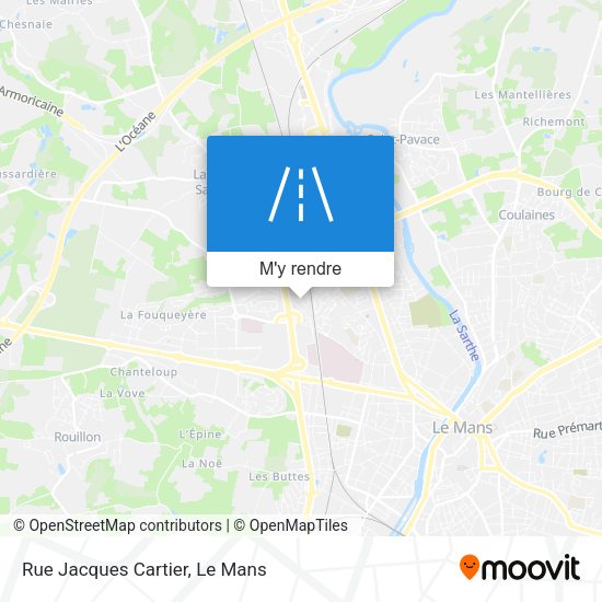 Rue Jacques Cartier plan