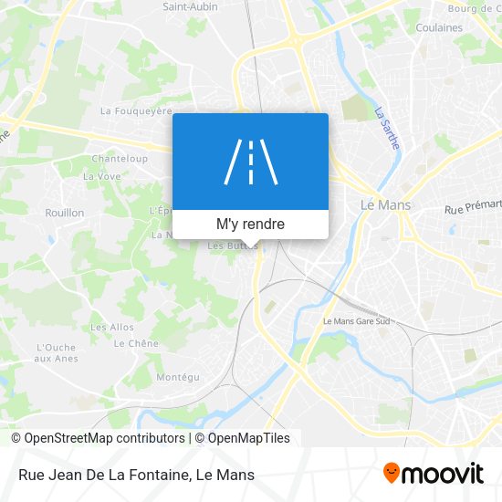 Rue Jean De La Fontaine plan