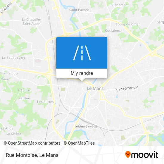 Rue Montoise plan