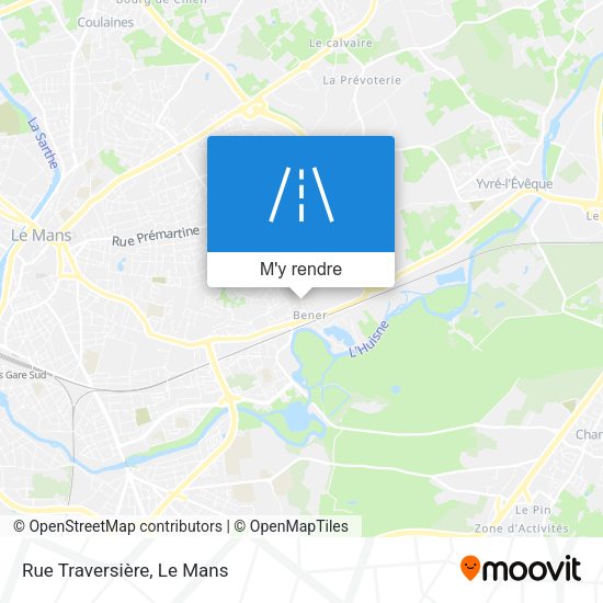 Rue Traversière plan