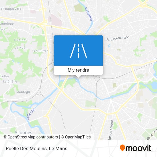 Ruelle Des Moulins plan