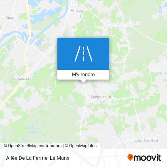 Allée De La Ferme plan