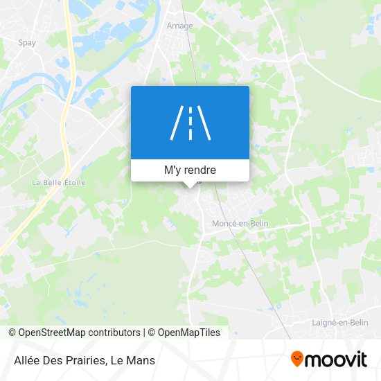 Allée Des Prairies plan