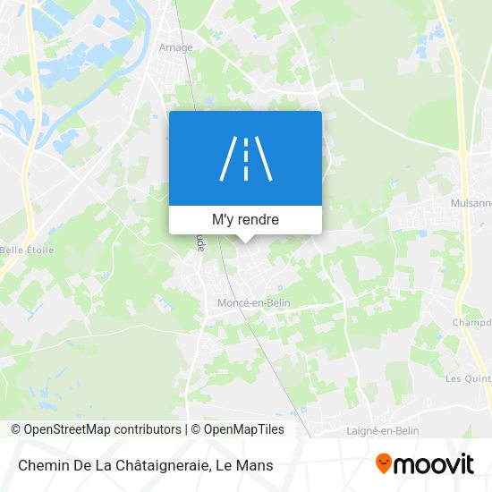 Chemin De La Châtaigneraie plan