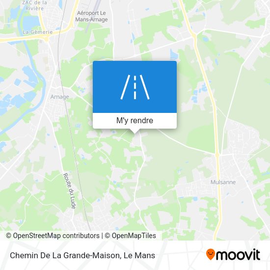 Chemin De La Grande-Maison plan