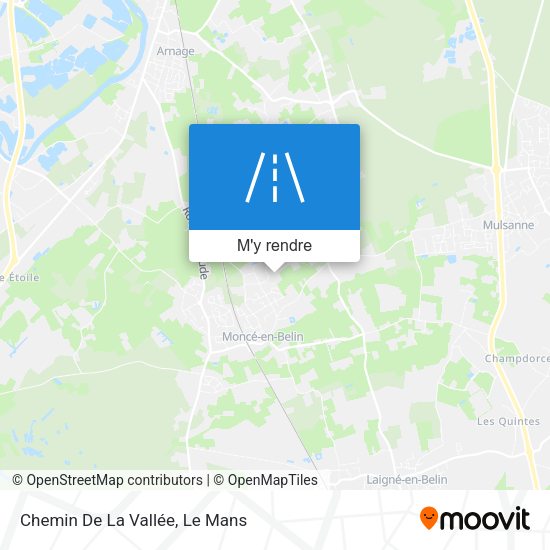 Chemin De La Vallée plan
