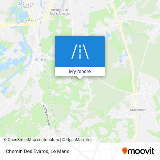 Chemin Des Évards plan