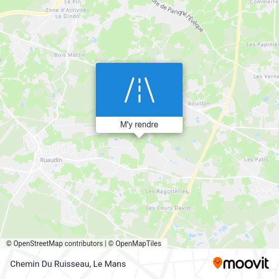 Chemin Du Ruisseau plan