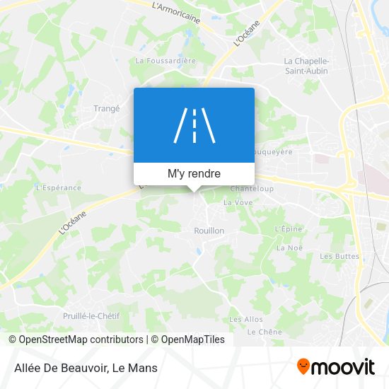 Allée De Beauvoir plan