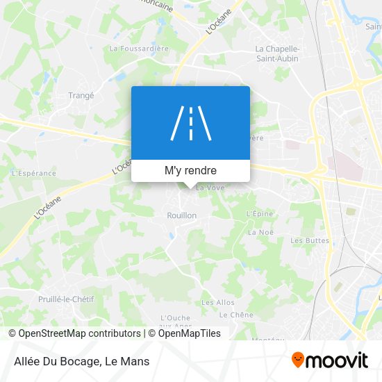 Allée Du Bocage plan