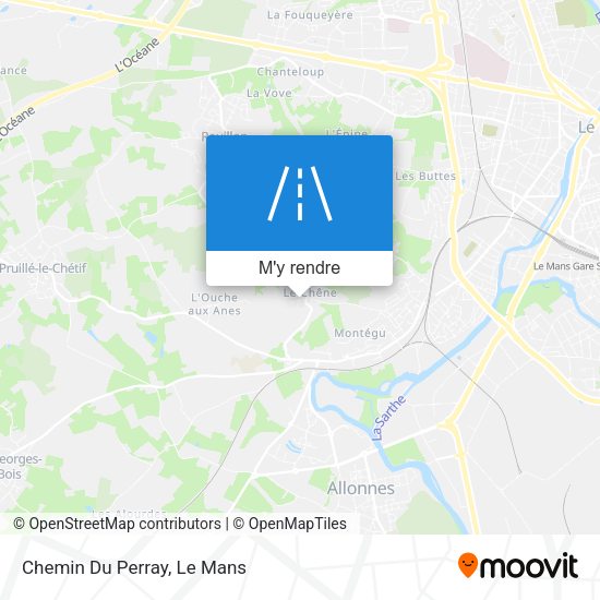 Chemin Du Perray plan