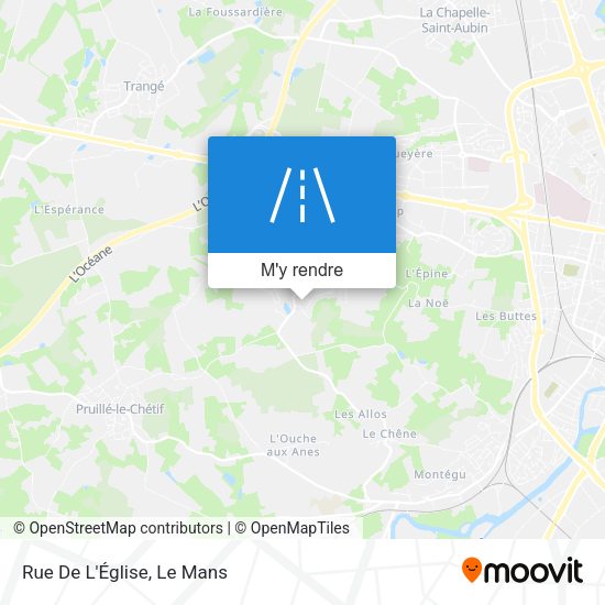 Rue De L'Église plan