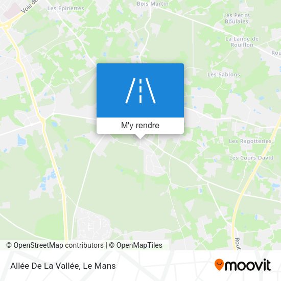 Allée De La Vallée plan