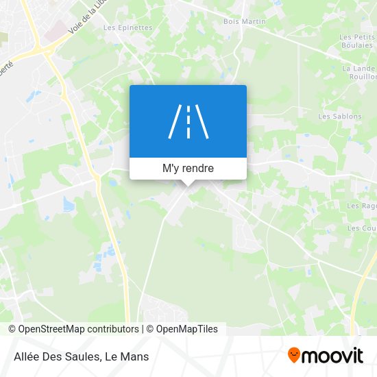 Allée Des Saules plan