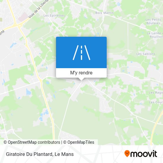 Giratoire Du Plantard plan