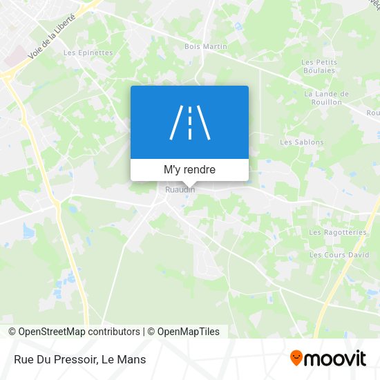 Rue Du Pressoir plan