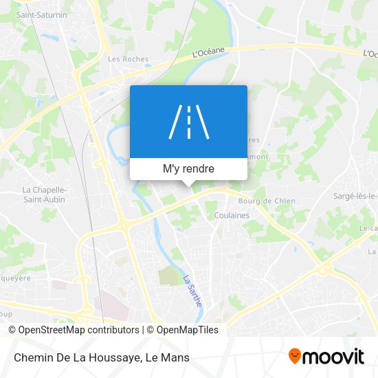Chemin De La Houssaye plan