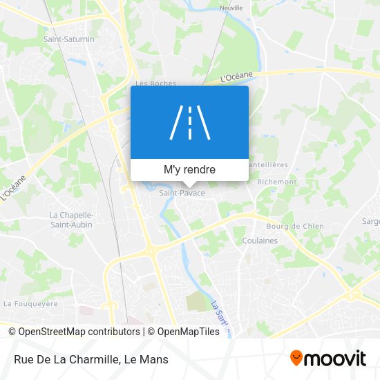 Rue De La Charmille plan
