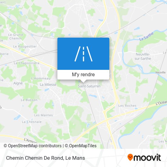 Chemin Chemin De Rond plan