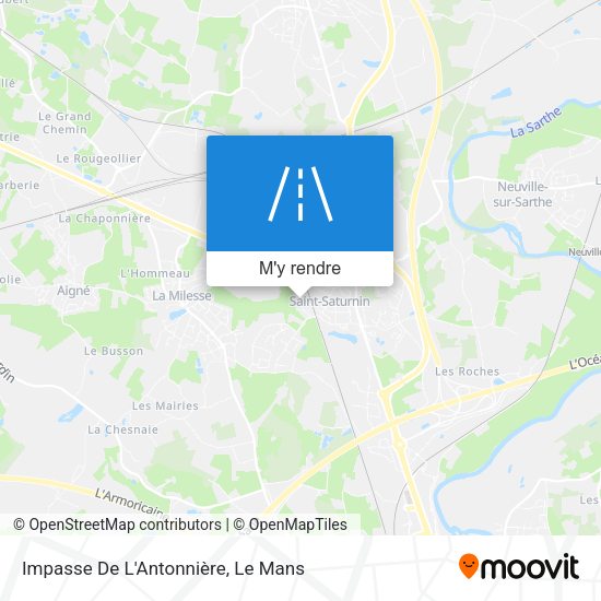 Impasse De L'Antonnière plan