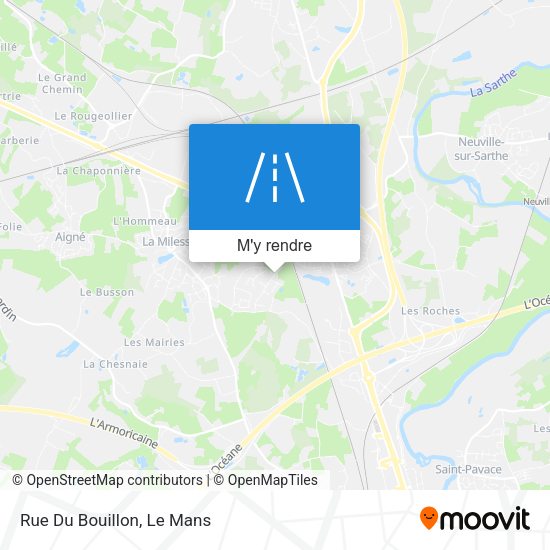 Rue Du Bouillon plan