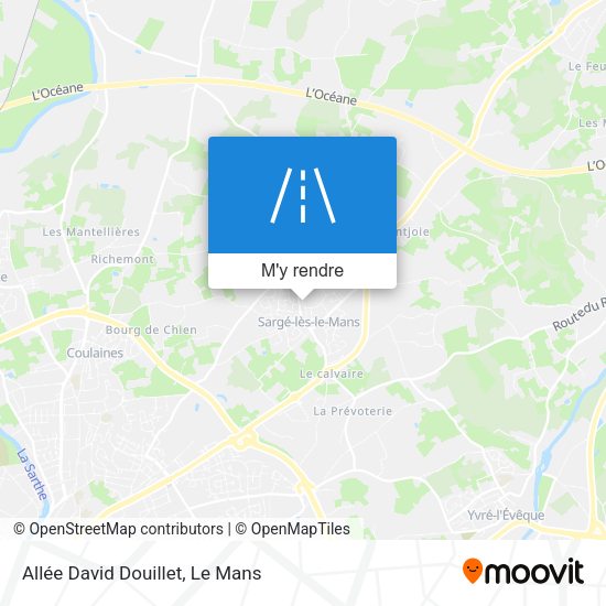 Allée David Douillet plan