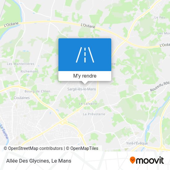 Allée Des Glycines plan