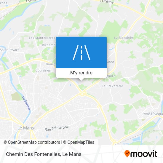 Chemin Des Fontenelles plan