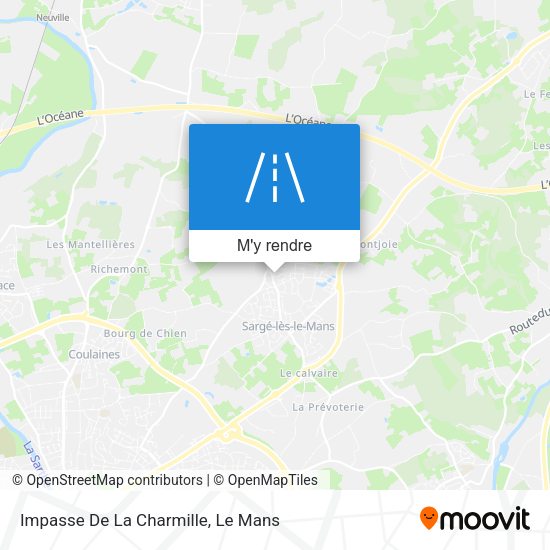 Impasse De La Charmille plan
