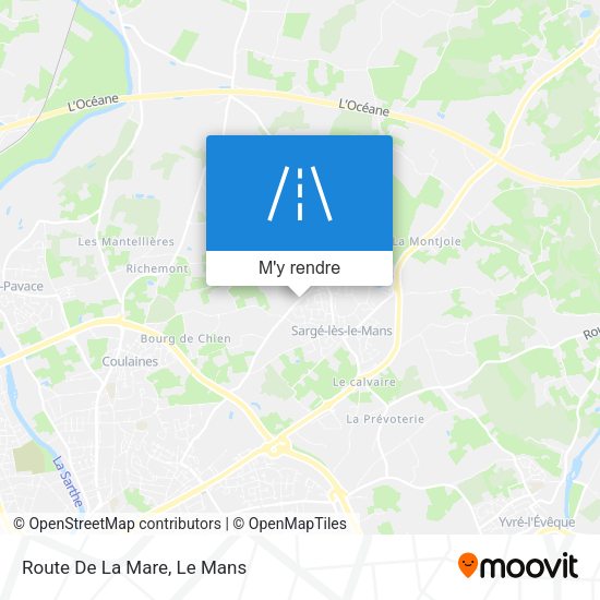 Route De La Mare plan