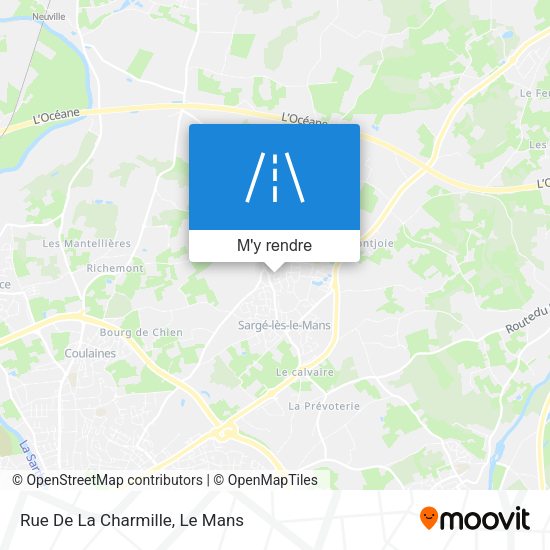 Rue De La Charmille plan
