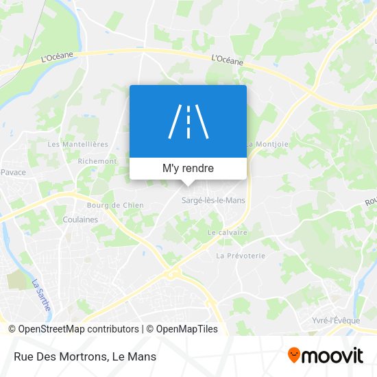 Rue Des Mortrons plan