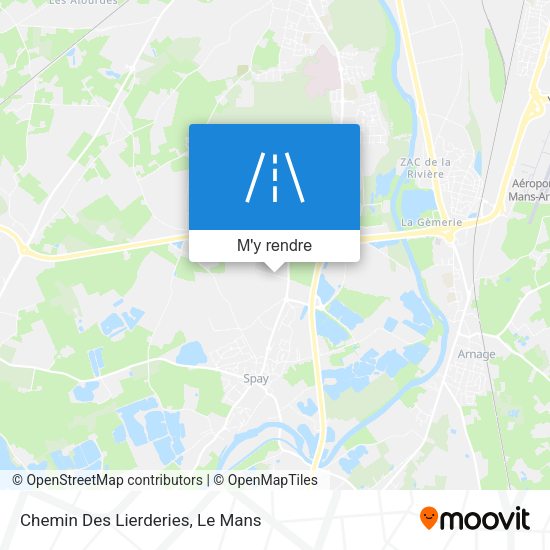 Chemin Des Lierderies plan
