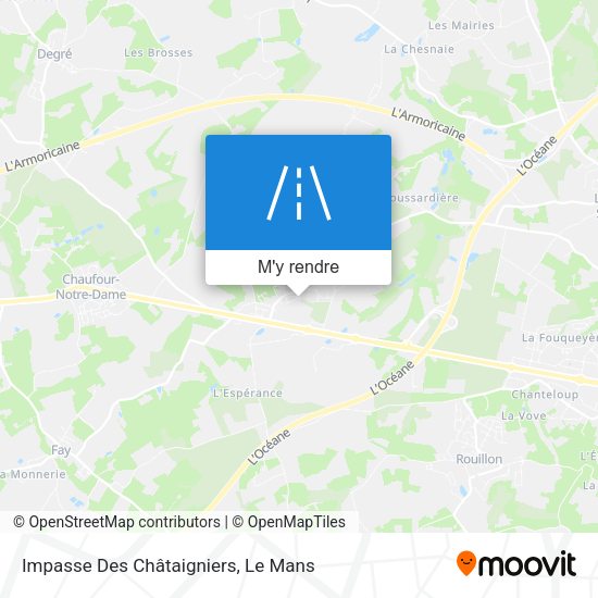 Impasse Des Châtaigniers plan