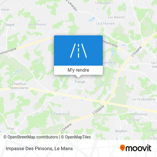 Impasse Des Pinsons plan