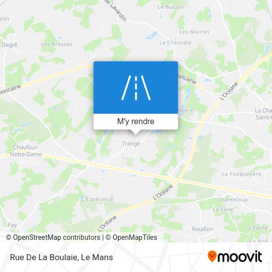 Rue De La Boulaie plan