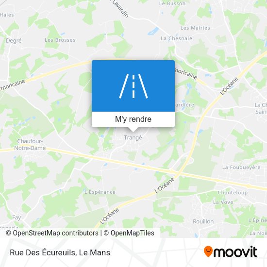 Rue Des Écureuils plan