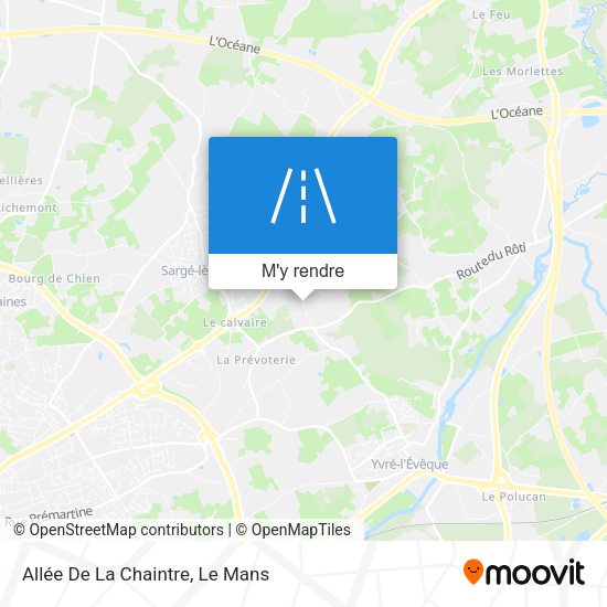 Allée De La Chaintre plan