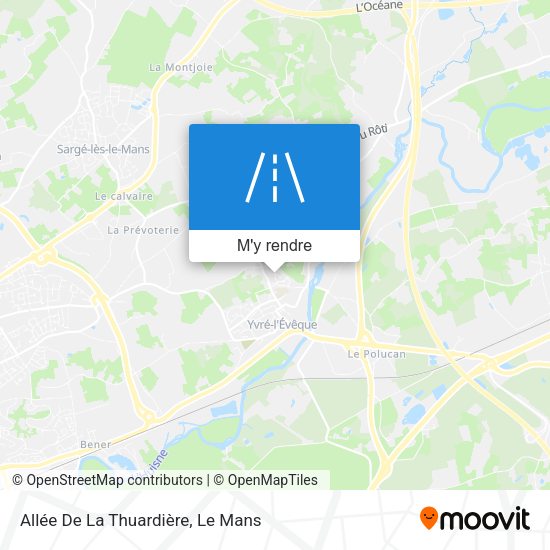 Allée De La Thuardière plan
