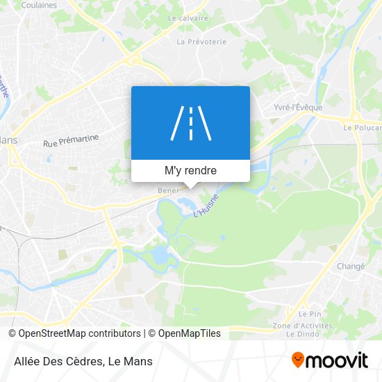 Allée Des Cèdres plan
